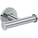 Cuier dublu Hansgrohe Logis Universal, crom