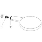 Para de dus Hansgrohe Raindance Select S 120, 3 jeturi, auriu lucios - imagine 3