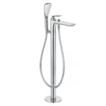Baterie stativa cada-dus Kludi Balance, pentru cada freestanding, crom