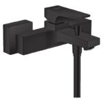 Baterie cada-dus Hansgrohe Metropol, negru mat