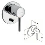 Set de dus Kludi Bozz, 7 in 1, crom - imagine 8