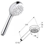 Set de dus Kludi Bozz, 7 in 1, crom - imagine 3
