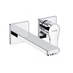 Baterie lavoar Kludi Zenta SL, montaj pe perete, pipa 180 mm, crom