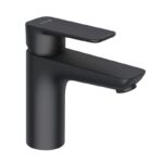 Baterie lavoar Kludi Pure&Style, fara ventil, negru mat