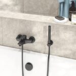 Baterie cada-dus Kludi Pure&Style, negru mat - imagine 2