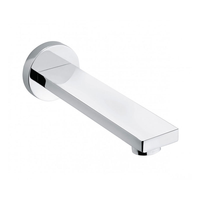 Pipa de umplere pentru cada Kludi Zenta SL, lungime 170 mm, crom - imagine 1