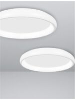 Plafoniera Nova Luce Albi, finisaj alb satinat, 32 W, cod 8105605 D - imagine 8