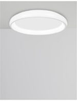 Plafoniera Nova Luce Albi, finisaj alb satinat, 32 W, cod 8105605 D - imagine 7