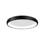 Plafoniera Nova Luce Albi, finisaj negru satinat, 50 W, cod 8105611