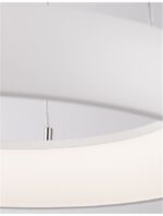 Suspensie Nova Luce Albi, finisaj alb satinat, 32 W, cod 8105618 - imagine 6