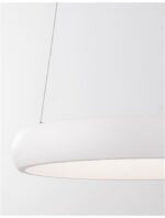 Suspensie Nova Luce Albi, finisaj alb satinat, 32 W, cod 8105618 - imagine 5