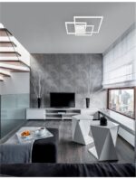 Aplica Nova Luce Bilbao, alb mat, led 42W, cod 8160161 - imagine 4