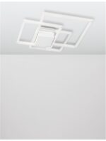 Aplica Nova Luce Bilbao, alb mat, led 42W, cod 8160161 - imagine 2