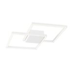 Aplica Nova Luce Bilbao, alb mat, led 25W, cod 8160162