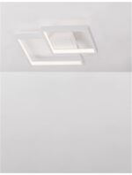 Aplica Nova Luce Bilbao, alb mat, led 25W, cod 8160162 - imagine 2