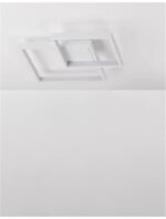 Aplica Nova Luce Bilbao, alb mat, led 25W, cod 8160162 - imagine 6