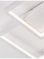 Aplica Nova Luce Bilbao, alb mat, led 25W, cod 8160162 - imagine 3