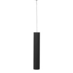 Spot led pe sina Nova Luce Jazz, culoare negru, led 10W, cod 8252010