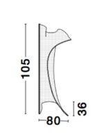 Lampa Nova Luce Siderno, finisaj auriu satinat, 31 W, cod 9054402 - imagine 6