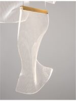 Suspensie Nova Luce Siderno, finisaj auriu satinat, 39 W, cod 9054442 - imagine 2