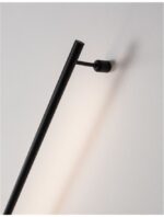 Aplica Nova Luce Gropius, finisaj negru mat, 10 W, cod 9081130 - imagine 2
