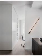 Aplica Nova Luce Gropius, finisaj negru mat, 20 W, cod 9081150 - imagine 7