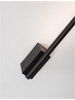 Aplica Nova Luce Gropius, finisaj negru mat, 10 W, cod 9081600 - imagine 2