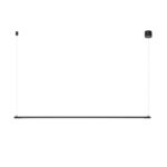 Suspensie Nova Luce Elettra, culoare negru mat, led 20W, cod 9088101
