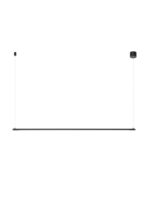 Suspensie Nova Luce Elettra, culoare negru mat, led 20W, cod 9088101