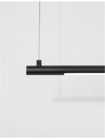 Suspensie Nova Luce Elettra, culoare negru mat, led 20W, cod 9088101 - imagine 5