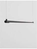 Suspensie Nova Luce Elettra, culoare negru mat, led 20W, cod 9088101 - imagine 2