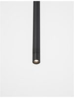 Suspensie Nova Luce Elettra, culoare negru mat, led 5W, cod 9088103 - imagine 6