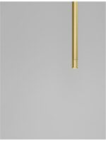 Suspensie Nova Luce Elettra, culoare auriu mat, led 5W, cod 9088104 - imagine 3