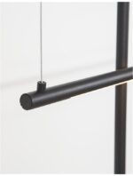 Suspensie modulara Nova Luce Elettra, culoare negru mat, led 35W, cod 9088105 - imagine 4