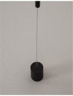 Suspensie Nova Luce Elettra, finisaj negru mat, 20 W, cod 9088109 - imagine 3