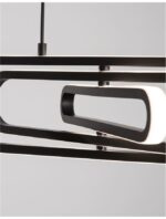 Suspensie Nova Luce Arte, finisaj negru mat, 50 W, cod 9110351 - imagine 4