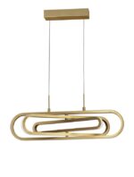 Suspensie Nova Luce Arte, finisaj auriu satinat, 50 W, cod 9110352