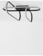 Plafoniera Nova Luce Arte, finisaj negru mat, 38.4 W, cod 9113841 - imagine 5