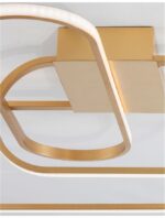 Plafoniera Nova Luce Arte, finisaj auriu satinat, 38.4 W, cod 9113842 - imagine 5