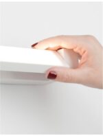 Aplica Nova Luce Line, finisaj alb mat, 20 W, cod 9117320 - imagine 7
