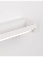Aplica Nova Luce Line, finisaj alb mat, 20 W, cod 9117320 - imagine 2