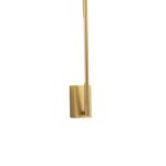 Aplica Nova Luce Raccio, finisaj auriu satinat, cod 9180711
