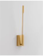 Aplica Nova Luce Raccio, finisaj auriu satinat, cod 9180711 - imagine 6