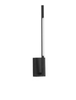 Aplica Nova Luce Raccio, culoare negru mat, led 4.6W, cod 9180712
