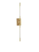 Aplica Nova Luce Raccio, culoare auriu satinat, 9.2 W cod 9180722