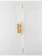 Aplica Nova Luce Raccio, culoare auriu satinat, 9.2 W cod 9180722 - imagine 5
