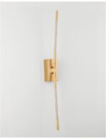 Aplica Nova Luce Raccio, culoare auriu satinat, 9.2 W cod 9180722 - imagine 4