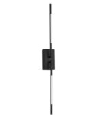 Aplica Nova Luce Raccio, finisaj negru mat, 9.2 W cod 9180723