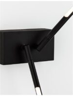 Aplica Nova Luce Raccio, finisaj negru mat, 9.2 W cod 9180723 - imagine 3