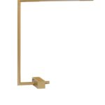 Lampa de masa Nova Luce Raccio, culoare auriu satinat, led 6.8W, cod 9180725